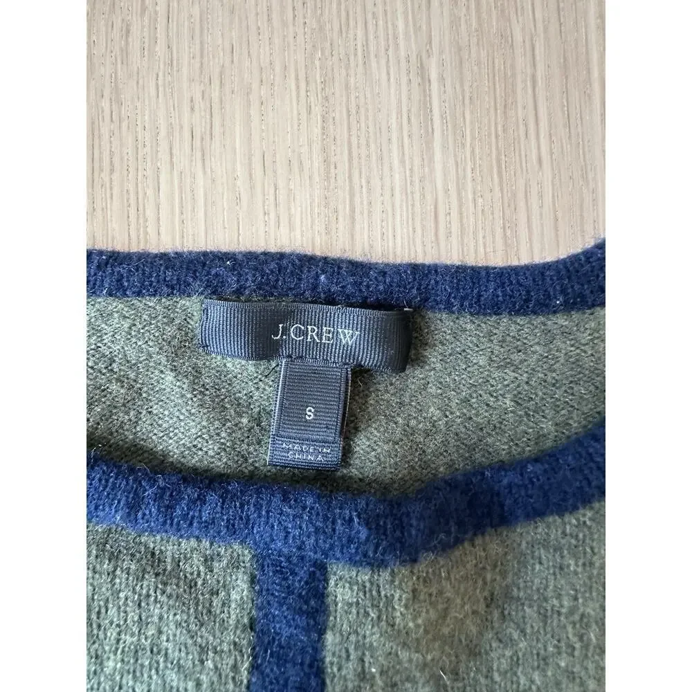 J.Crew Womens 100% Wool Sweater Tunic Oversized Sweater Size S 2142